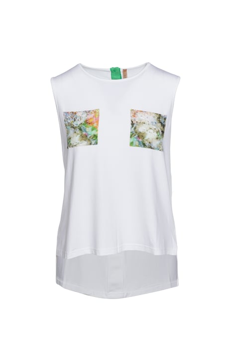 Floral Pocket Detail Top