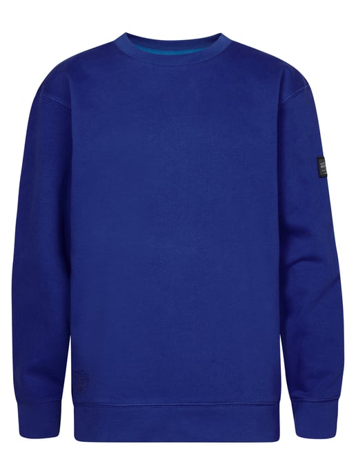 Petrol Industries - Unifarbener Sweater StonyRiver Jungen - Blau - Image 1