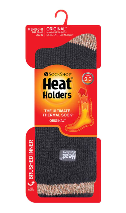 Heat Holders - Herren Thermosocken mit Twist-Muster - Image 2