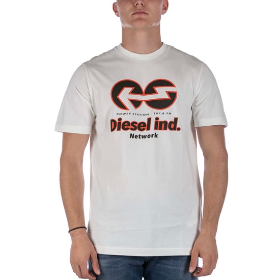 T-Shirt Diesel T-Just E18 White