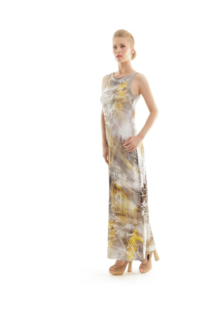 Abstraktes Tiermuster Maxikleid - Image 2