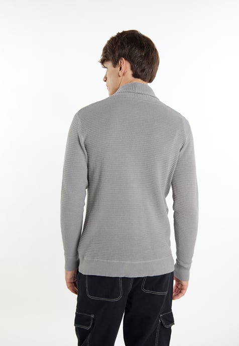 Mo Strickjacke Herren Grau - Image 4