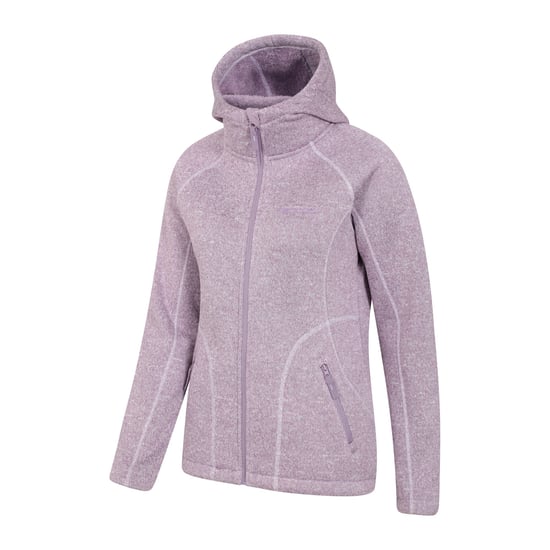 Mountain Warehouse - "Nevis" Hoodie mit durchgehendem Reißverschluss für Damen (Violett) - Image 4