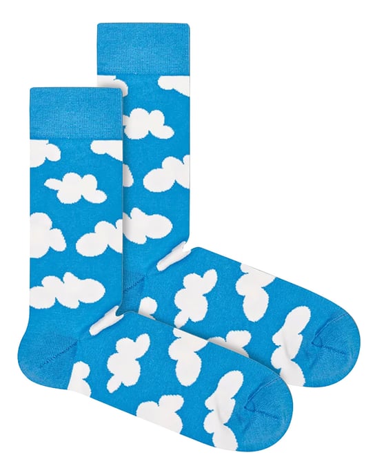 Glückliche Socken - Neuheit Cloud Design Socken | Großes Geschenk - Cloudy - Image 2
