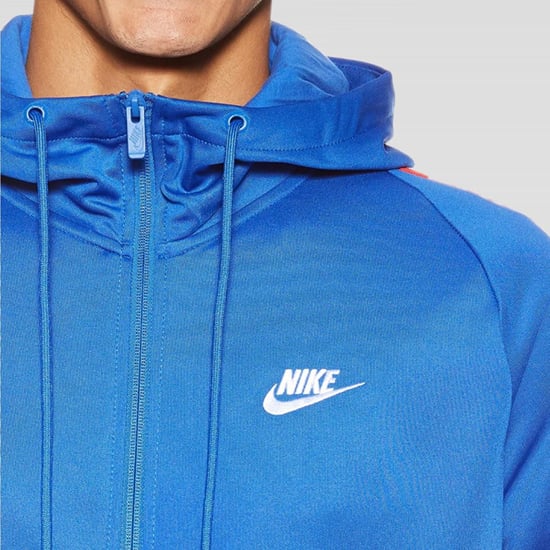 Nike Herren Tribute Poly Trainingsanzug In Blau - Image 4