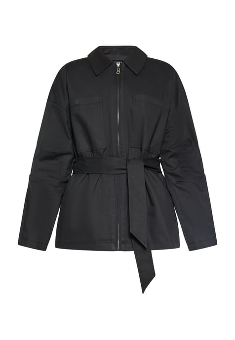 Dreimaster Jacke Damen schwarz - Image 1
