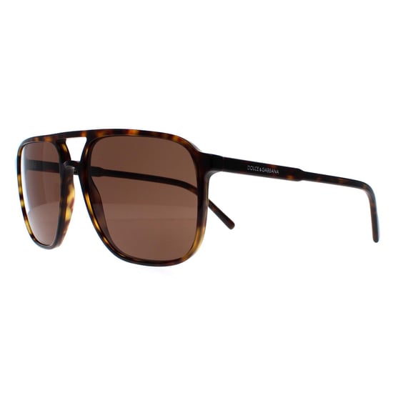 Dolce & Gabbana Pilotenbrille Herren Havanna Dunkelbraun DG4423 - Image 2