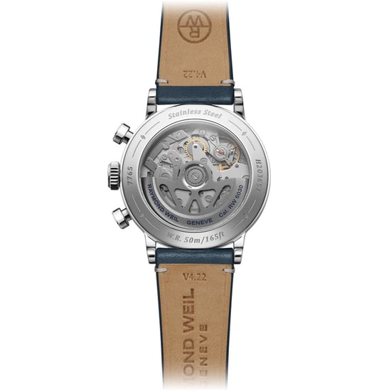 Raymond Weil Millesime Herren Blau Uhr 7765-STC-50651 - Image 2
