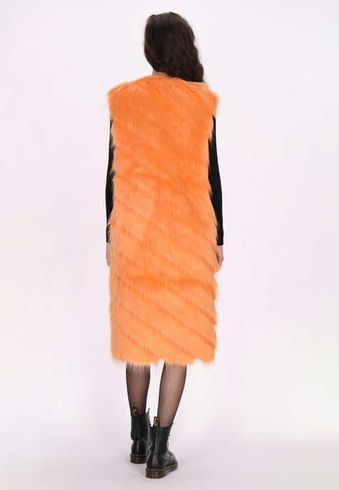 Mymo Weste Damen orange - Image 4