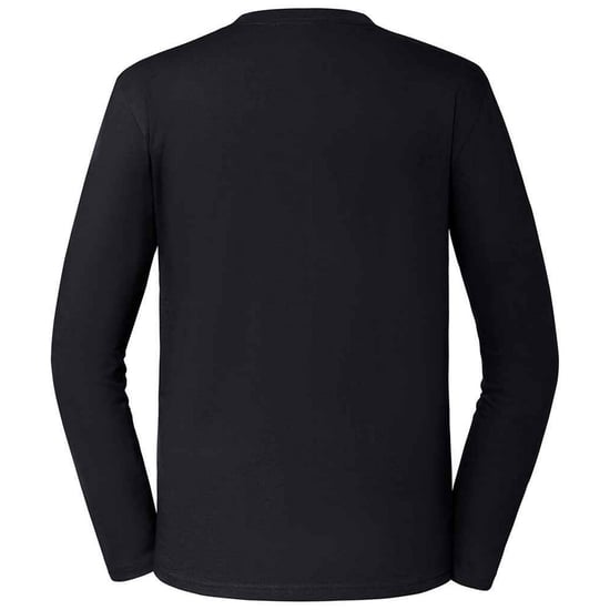 Russell - "Classic" T-Shirt für Herren/Damen Unisex Langärmlig (Schwarz) - Image 2