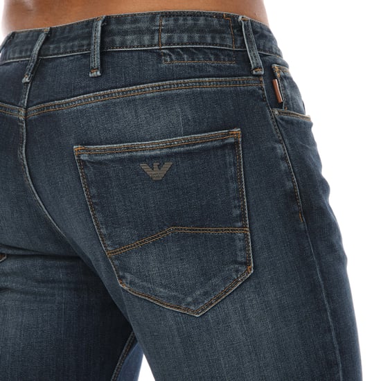 Jean J06 Slim Armani Pour Homme en Jean Denim - Image 3