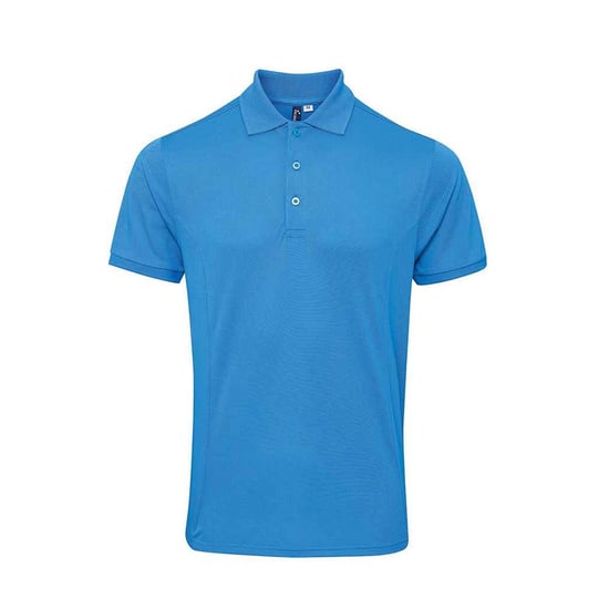 Premier Herren Coolchecker Plus Pique Polo T-Shirt (Türkis) - Image 1