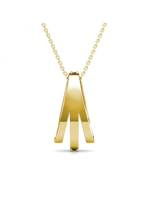 Aurielle-Anhänger - Gold und Kristall - Image 4
