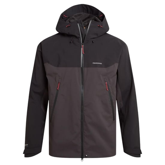Craghoppers - "Diggory" Jacke, wasserfest für Herren (Schwarz/Schwarzer Pfeffer) - Image 1