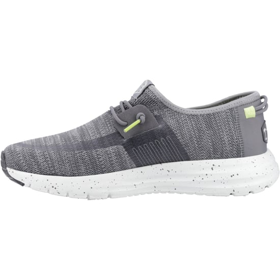 HEYDUDE Sirocco Sport Mode Nylon Herren Heather Grey/Charcoal Turnschuhe - Image 4