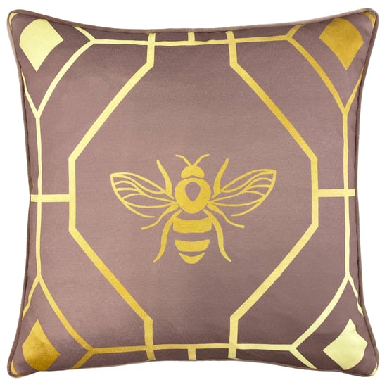 furn. Beedeco Geometrischer Kissenbezug mit Paspel - Image 1