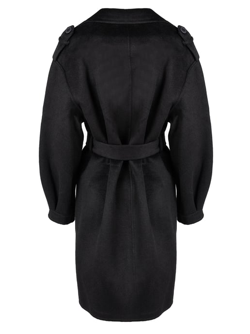 Silvian Heach Coat Woman's Black