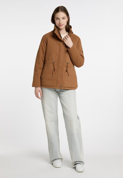 Dreimaster Winterjacke Damen Sand - Image 2