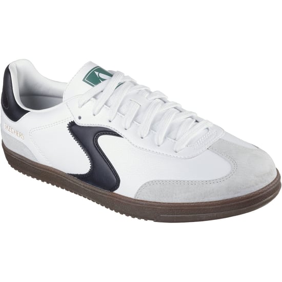 Skechers Hotshot Pyke Herren Sneaker aus synthetischem Material in Weiß/Schwarz - Image 1