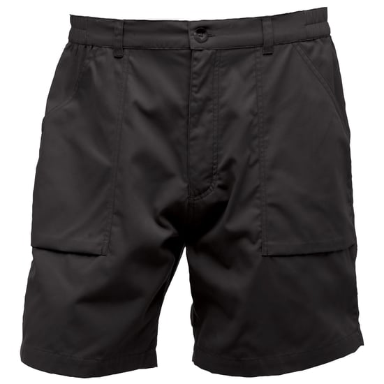 Regatta Mens New Action Sport Shorts (Schwarz) - Image 1