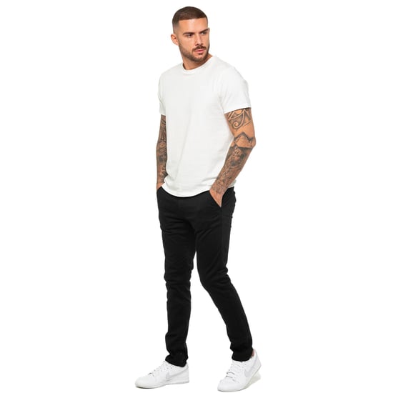Enzo | Herren T-Shirt mit Rundhalsausschnitt - Weiß - Image 5