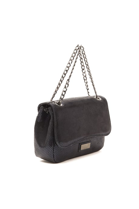 Pompei Donatella Damen Blau Leder Umhängetasche - Image 2