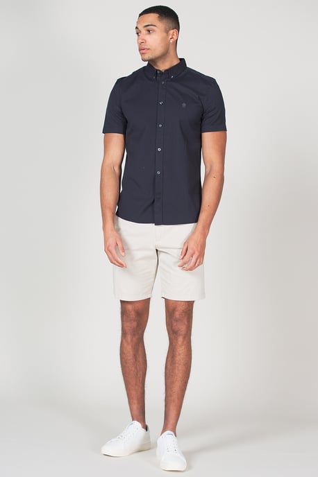 2 Pack Cotton Short Sleeve Oxford Shirts
