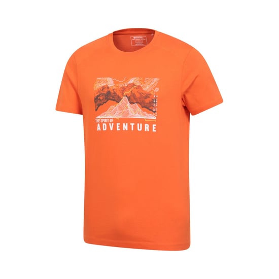 Mountain Warehouse - "Adventure Begins" T-Shirt für Herren (Orange) - Image 3