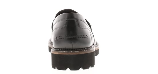 Hush Puppies Ginny Wildleder Damen Schwarze Loafer - Image 4
