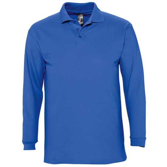 SOLS Winter II - Polo à manches longues - Homme (Bleu roi) - Image 1