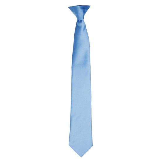 Premier - Krawatte für Herren/Damen Unisex (Mittelblau) - Image 1