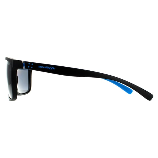 Arnette Rechteck Herren Mattschwarz Dunkelgrau Polarisierte Sonnenbrille - Image 3