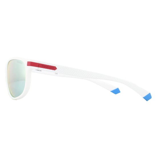 Polaroid Sunglasses PLD 2099/S 7DM EX White Red Silver Mirror Polarized