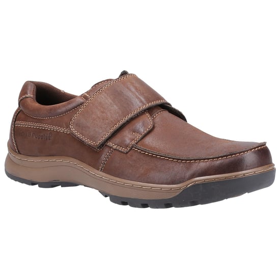 Hush Puppies Herren Casper Lederschuhe (Braun) - Image 1