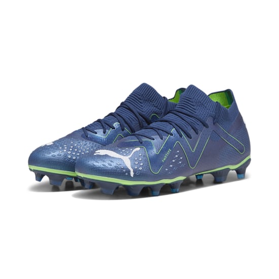 Puma Future Pro FG/AG Blaue Herren-Fußballschuhe - Image 4