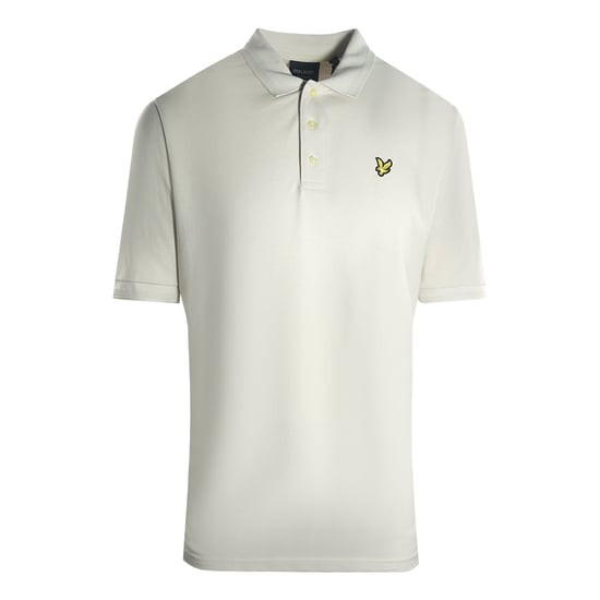 Lyle & Scott Textured Tipped Light Mist Poloshirt - Image 1