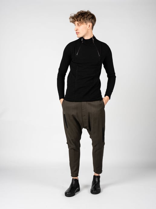 La Haine Inside Us Hose LM064 Herren grün - Image 1