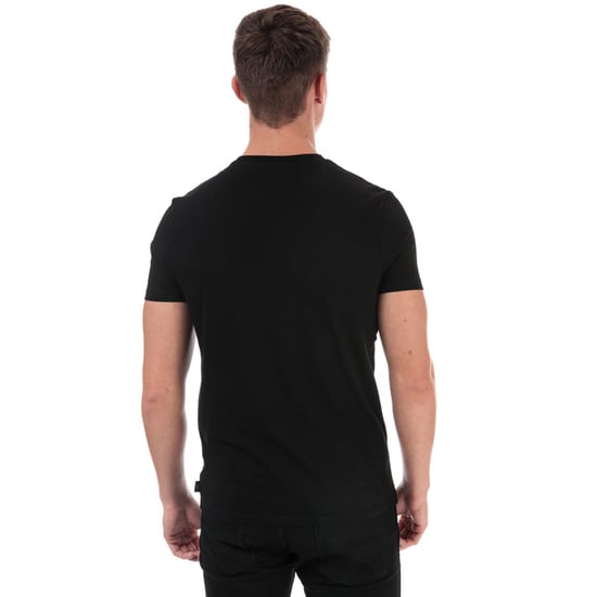 Men's Armani Graphic Logo T-Shirt in Black