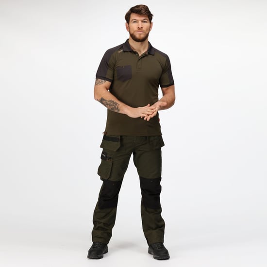Regatta Professional - Poloshirt für Herren (Dunkles Khaki) - Image 4