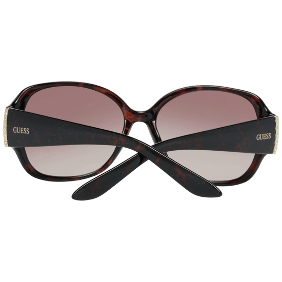 Lunettes de soleil Guess GF0284 52F havane foncé marron dégradé - Image 3