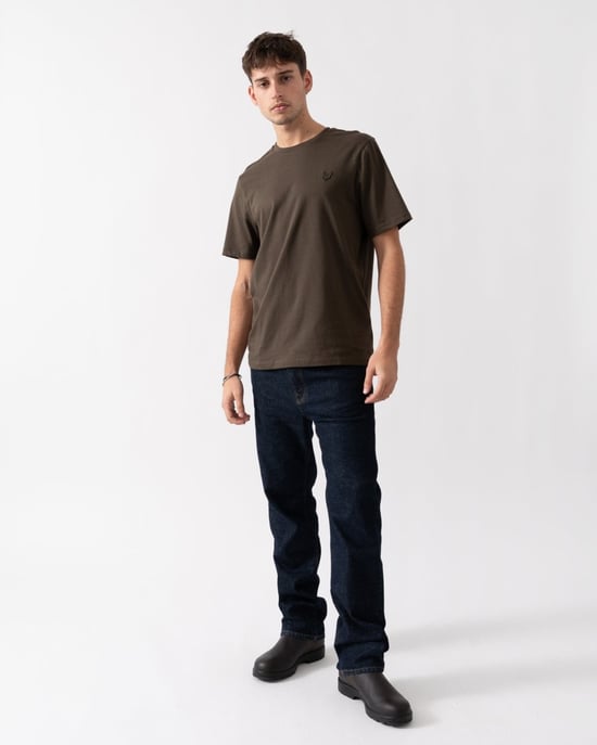 Lyle &amp; Scott - T-shirt „tonal Eagle Form" In Grün - Image 3