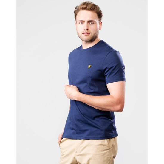 Lyle & Scott Tee SS Einfarbiges T-Shirt Blau - Image 1