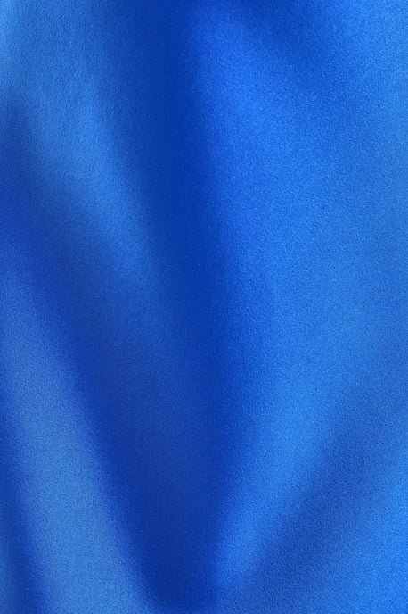 Royal Blue Satin Vest Top