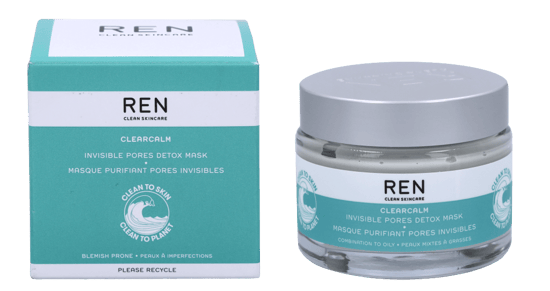 REN Clearcalm Unsichtbare Poren Entgiftungsmaske 50 ml - Image 1