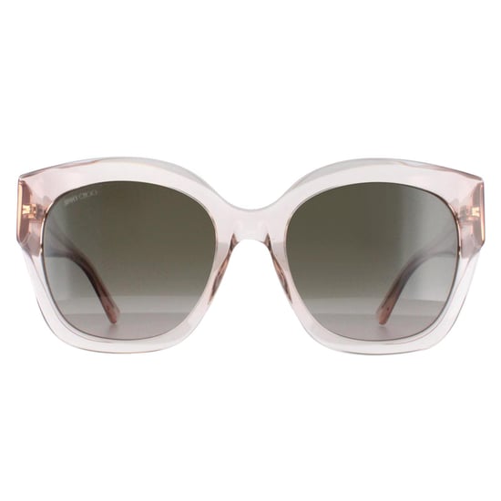 Jimmy Choo Butterfly Womens Transparent Rose Brown Gradient LEELA/S