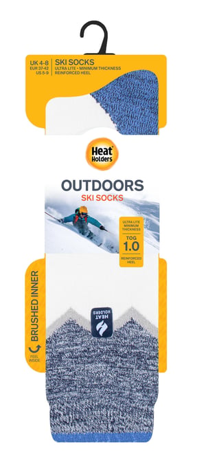 HEAT HOLDERS LITE - Thermische ultradünne Herren-Skisocken Funky - Image 2