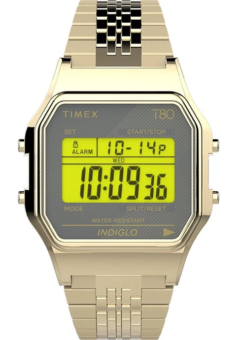 Montre Timex T80 Pour Mixte Doré TW2U93500 - Image 1