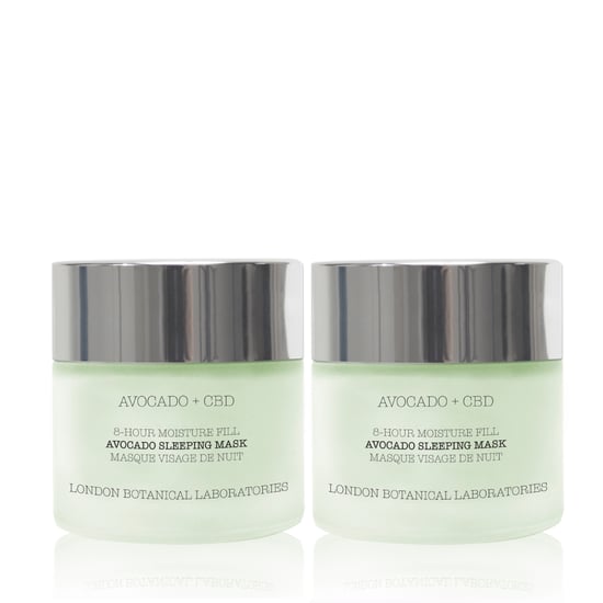 2 x Avocado + CBD | 8-Hour Moisture Fill Avocado Sleeping Mask 50ml - Image 1