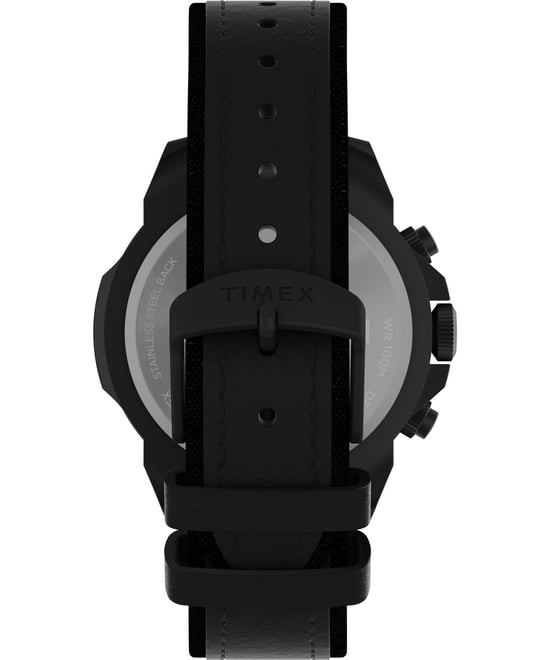 Timex Ridge Chrono Herren Schwarz Uhr TW2W16000 - Image 4