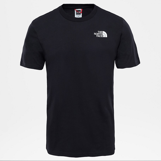 Men’s The North Face Short Sleeve Simple Dome T-Shirt, TNF Black